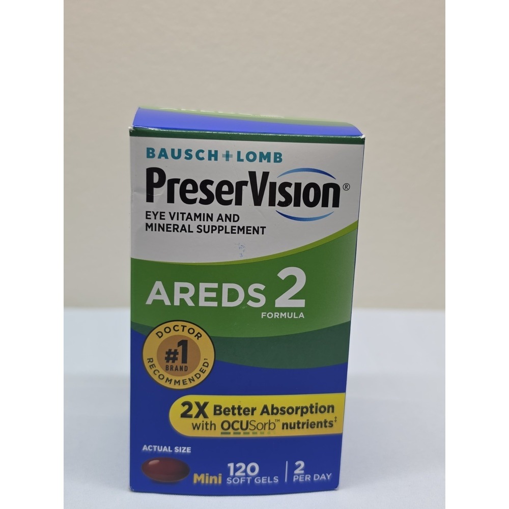 PreserVision Areds2 Eye Vitamin Mineral Supplement 120 Exp 09/2026 - Picture 2 of 6